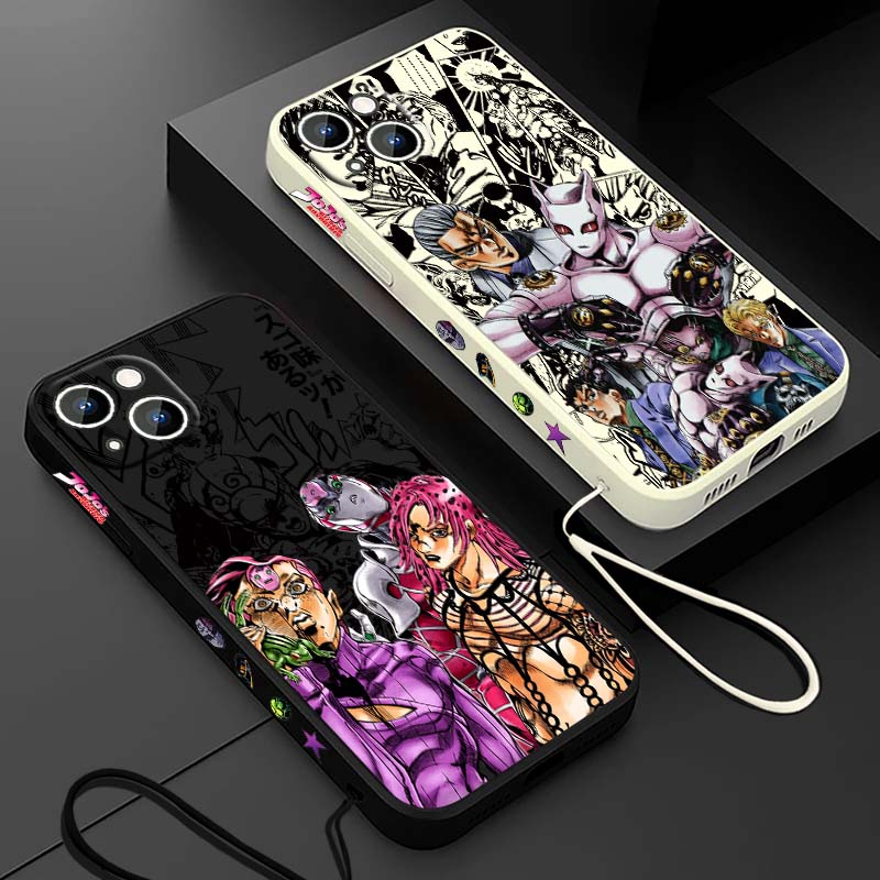Phone Cases Iphone 11 - 애니메이션 JOJO 악당 디아볼로 디오 애플