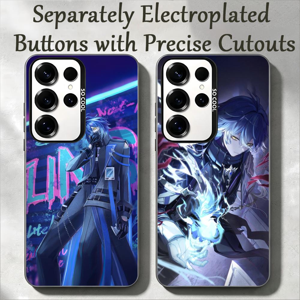 Phone Cases Samsung S24 - 플린스 겐신 인기 게임 폰 케이스