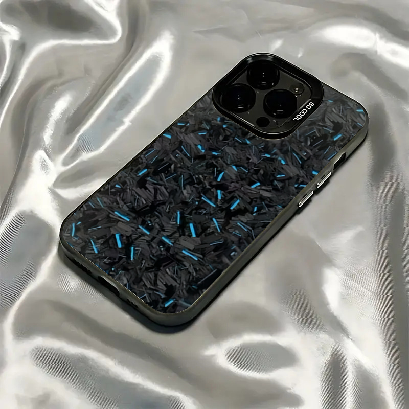 Phone Cases Blue - 블루 스타리 도트 패턴 IMD 폰