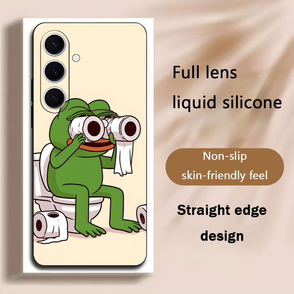 Phone Cases Samsung S24 - 슬픈 개구리 페페 멋진 삼성 갤럭시