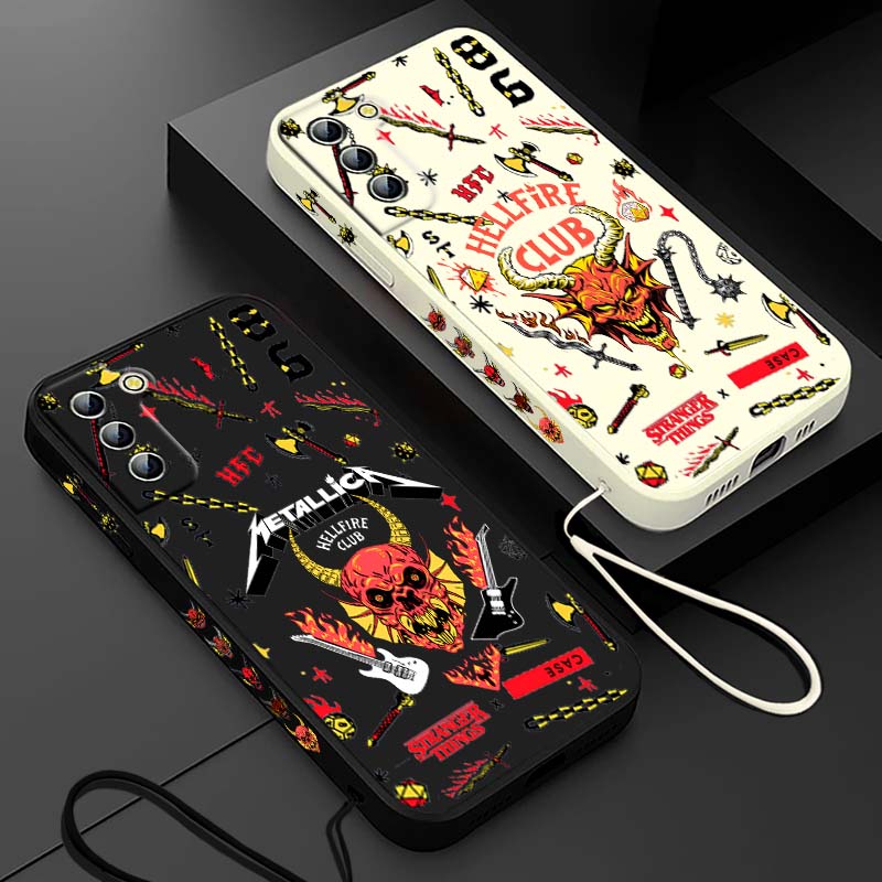 Phone Cases Samsung S24 - 스트레인저 씽즈 레드 헬 데몬 삼성