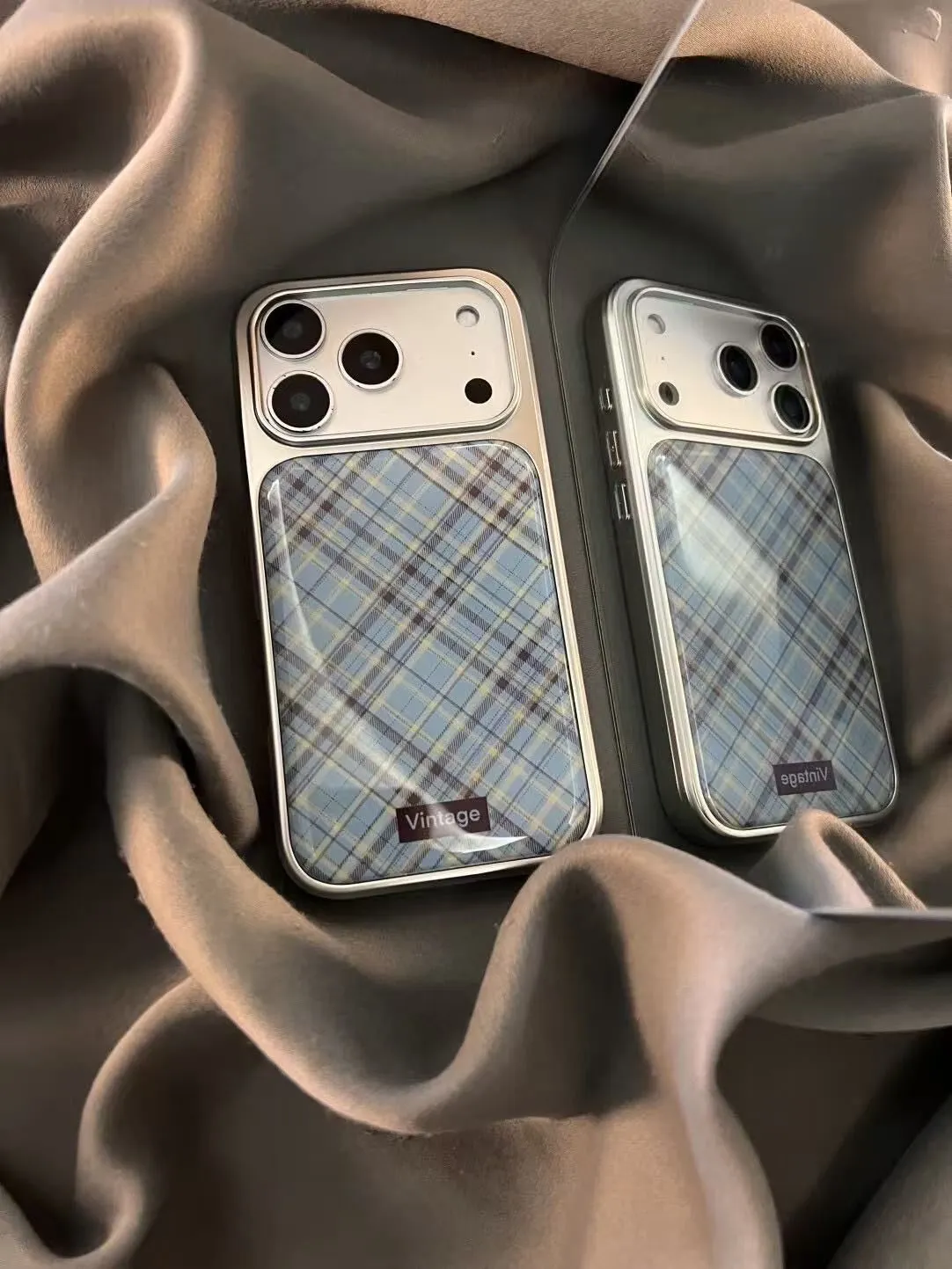 Phone Cases Blue - 일본 및 한국 인스 레트로 블루