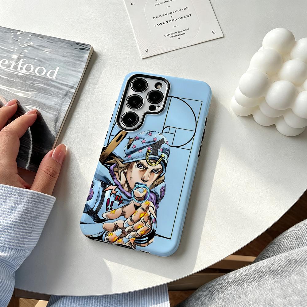 Phone Cases Samsung S24 - 핫 쿨 애니메이션 J-JOJO 스틸볼런 폰
