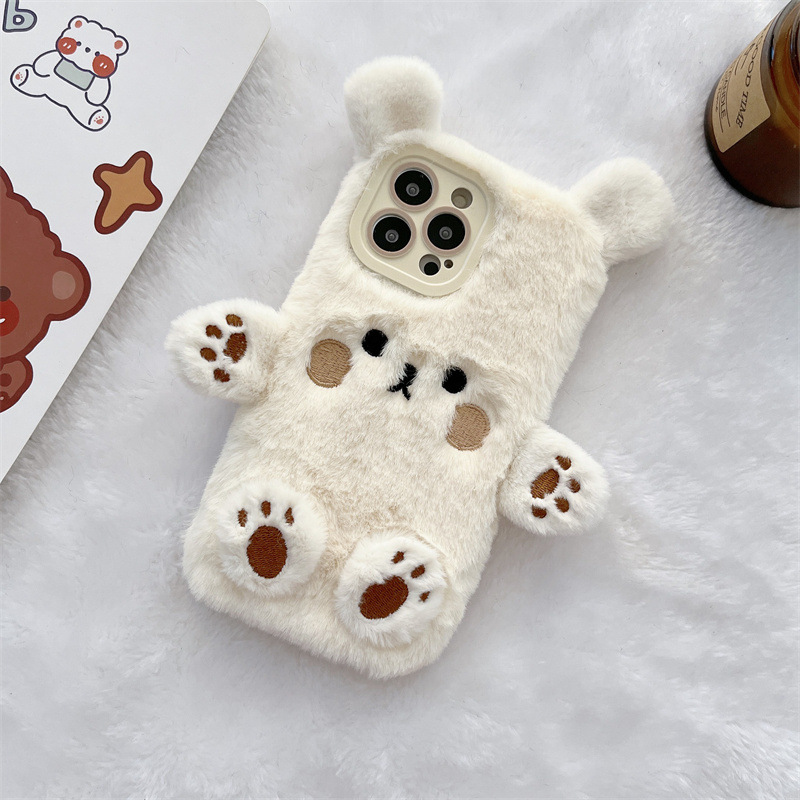 한국 3D 만화 곰돌이 푹신한 봉제 커플 폰 케이스 아 - Phone Cases Iphone 11 리뷰 및 가격
