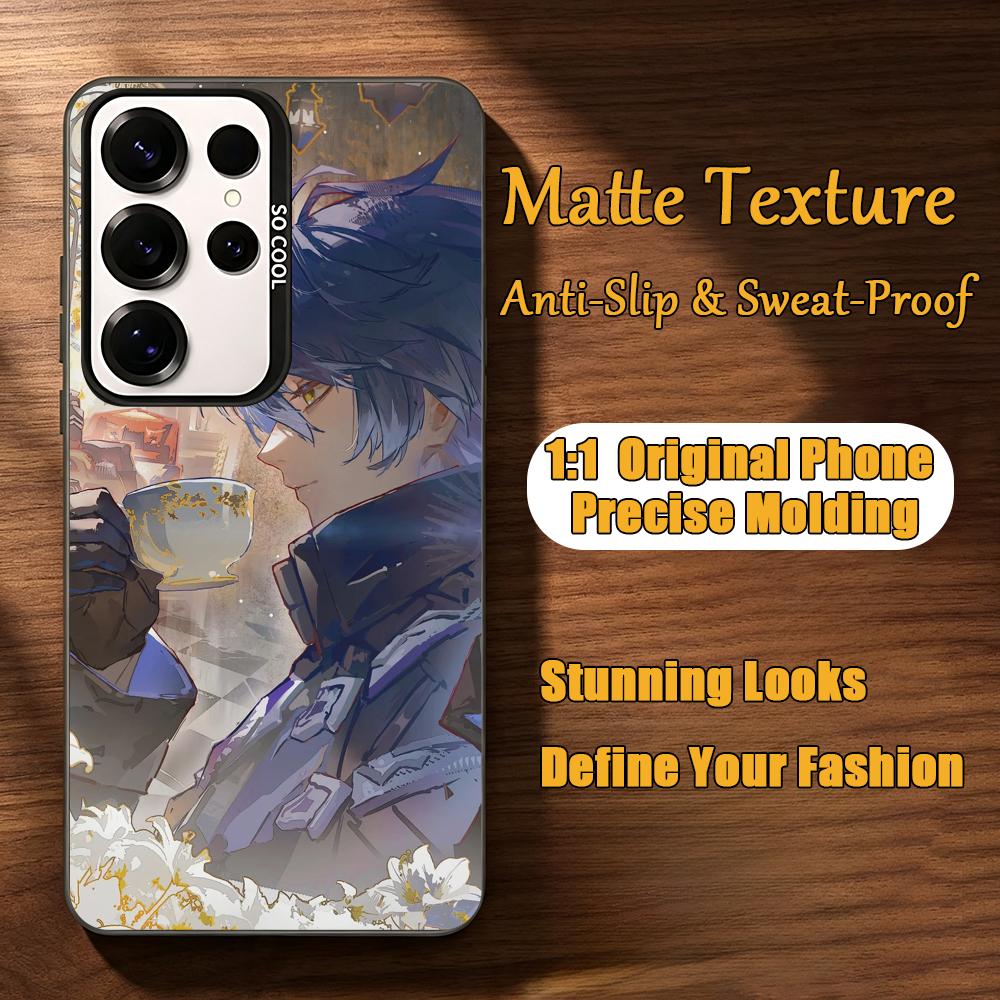 플린스 겐신 인기 게임 폰 케이스 IMD 컬러풀 실버  - Phone Cases Samsung S24 리뷰 및 가격