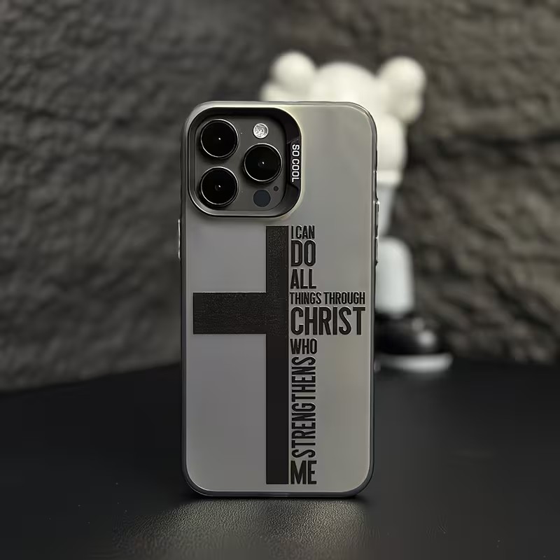 지문방지 크로스 바이블 디자인 폰케이스 (아이폰 17, - Phone Cases Xr 리뷰 및 가격