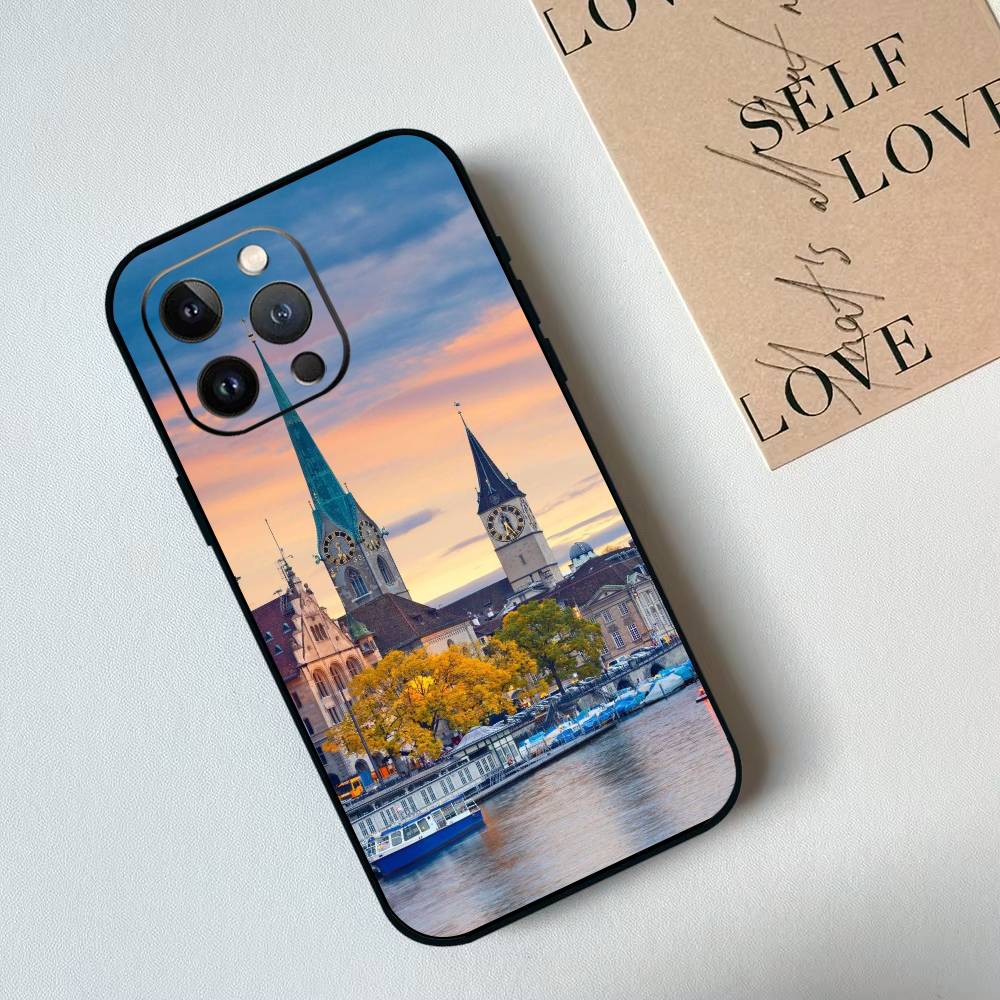 주리히에서 영감을 받은 아이폰 17 16 15 14 1 - Zurich Phone Cases 리뷰 및 가격