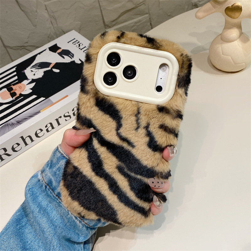 럭셔리 지브라 패턴 플러시 폰 케이스 (아이폰 17 에 - Phone Cases Iphone 11 리뷰 및 가격