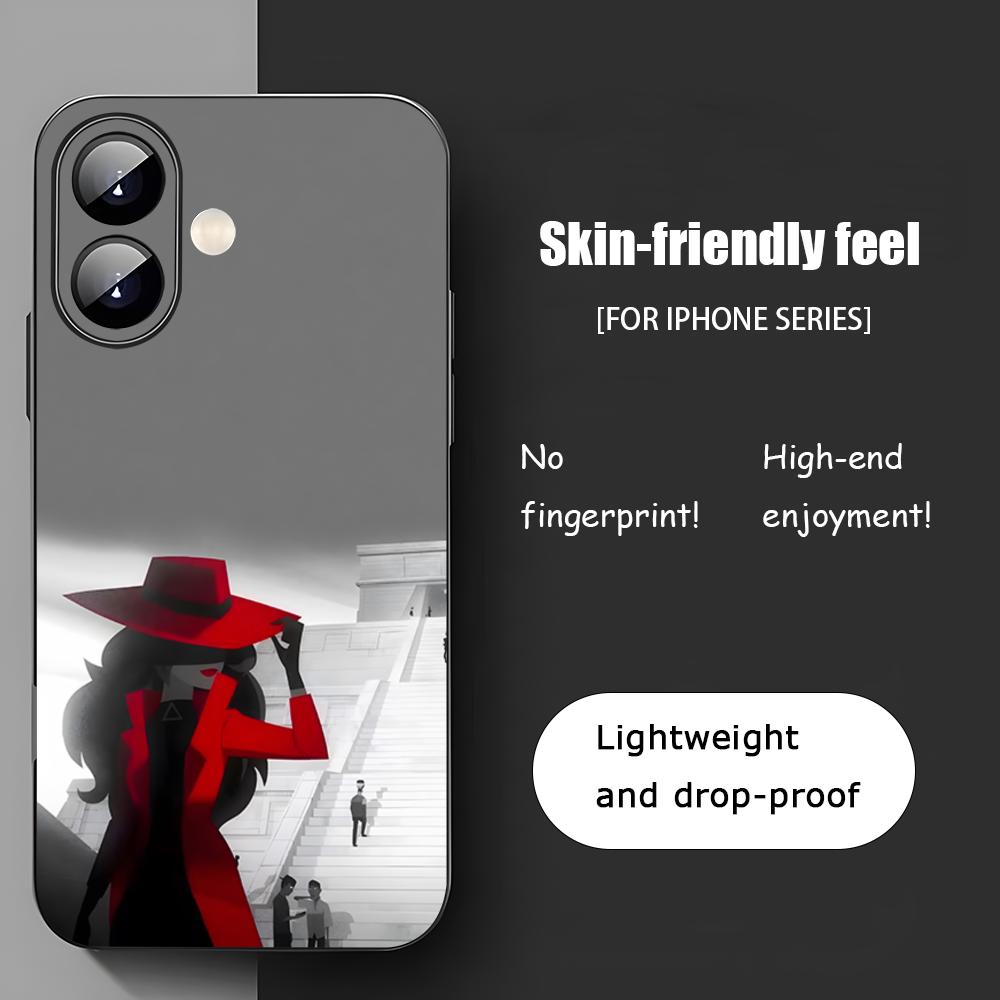 핫 카르멘 샌디에고 만화 캐릭터 아이폰 16 15 14 - Phone Cases Xr 리뷰 및 가격