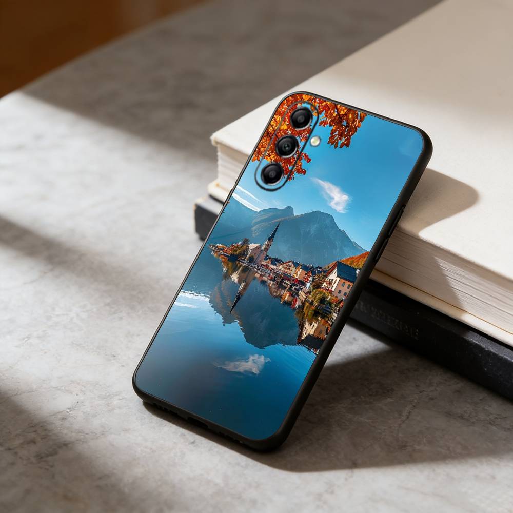 치우르히에서 영감을 받은 휴대폰 케이스 블랙 실리콘 소 - Zurich Phone Cases 리뷰 및 가격
