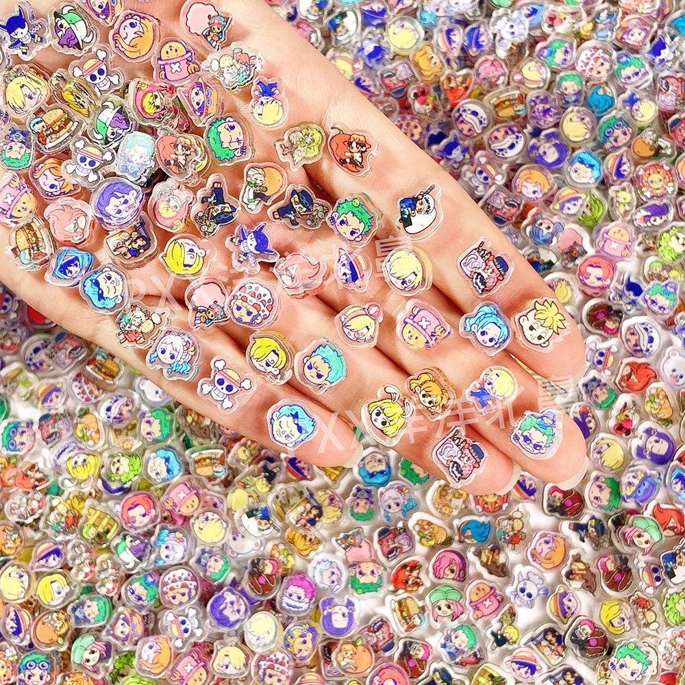100개 미니 원피스 아크릴 DIY 참, 귀여운 냉장고 - Phone Cases With Charms 리뷰 및 가격