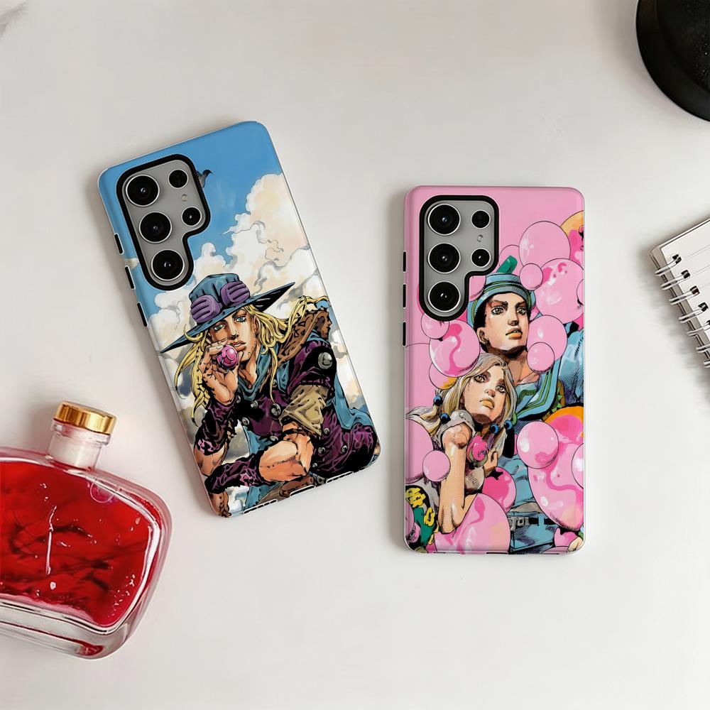핫 쿨 애니메이션 J-JOJO 스틸볼런 폰 케이스 삼성 - Phone Cases Samsung S24 리뷰 및 가격