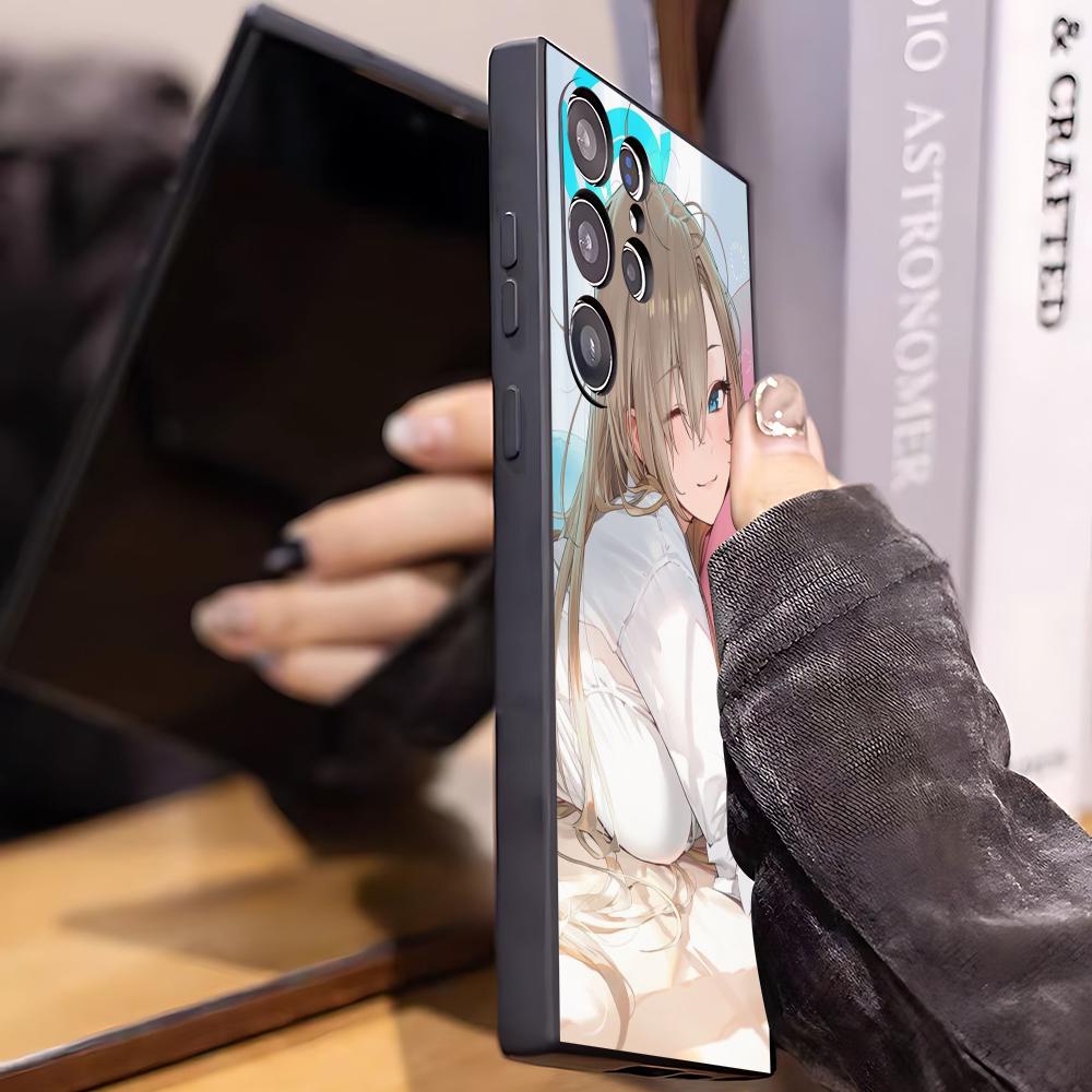 핫 블루 아카이브 그릴 아스나 폰 케이스 삼성 갤럭시  - Phone Cases Samsung S24 리뷰 및 가격