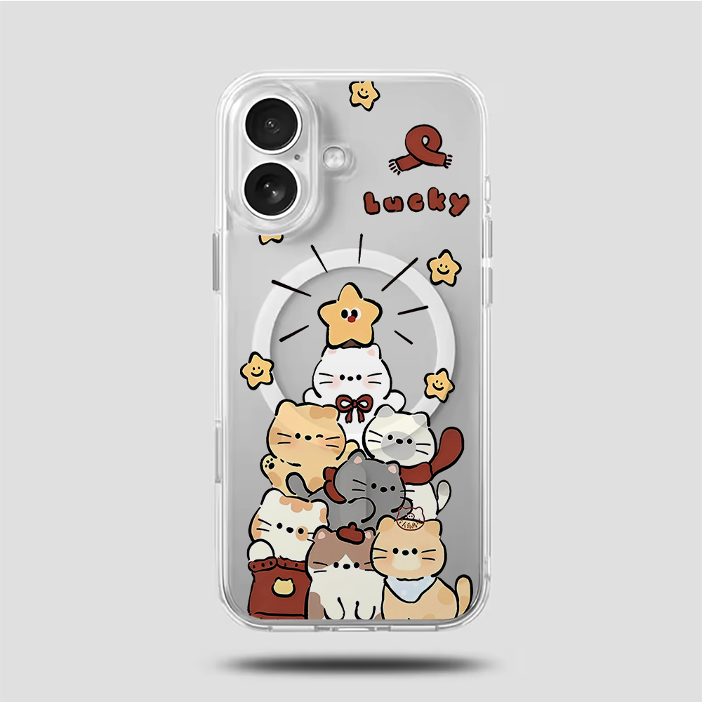 귀여운 만화 고양이 프린트 호환 폰 케이스 (아이폰 1 - Phone Cases Iphone 11 리뷰 및 가격