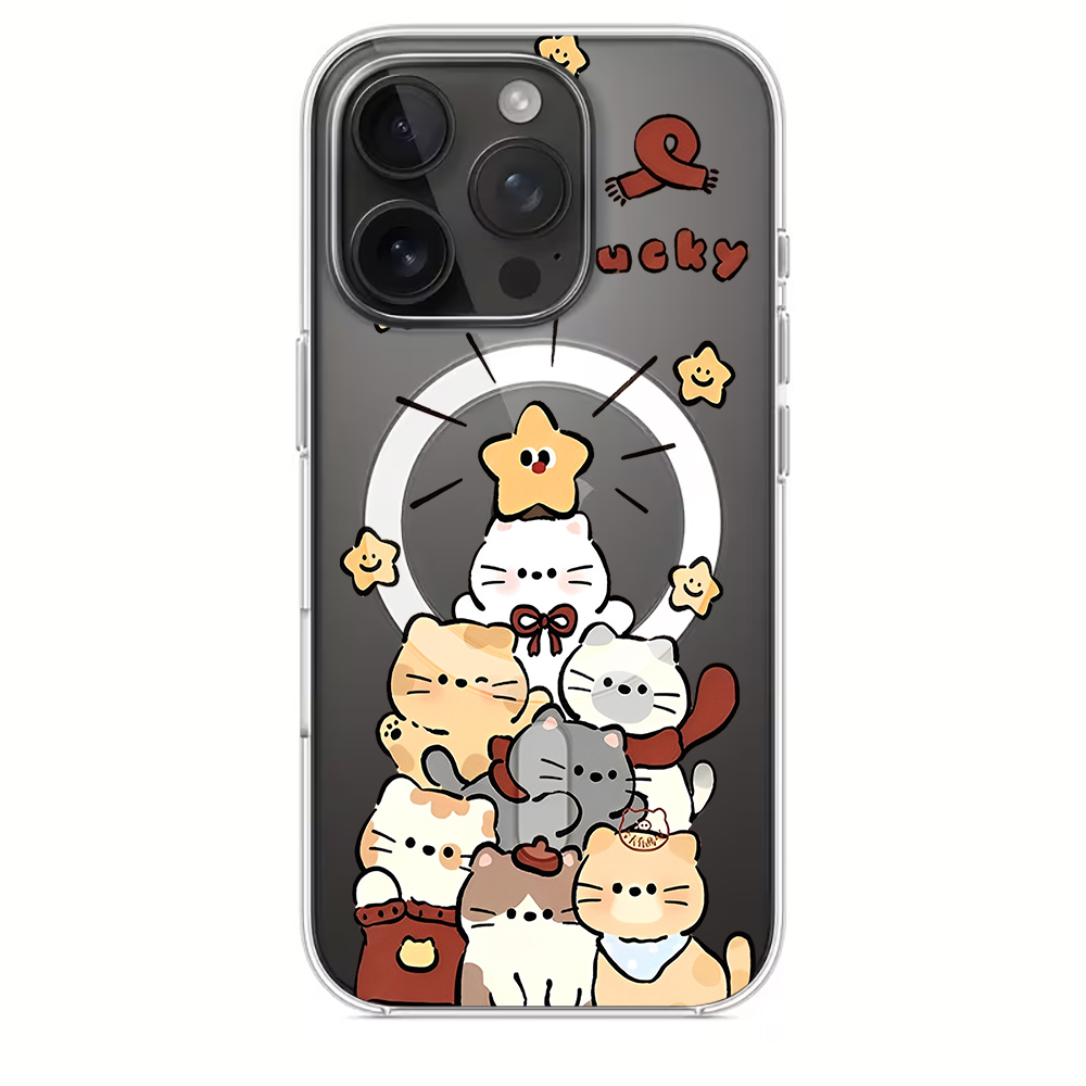 귀여운 만화 고양이 프린트 호환 폰 케이스 (아이폰 1 - Phone Cases Iphone 11 리뷰 및 가격